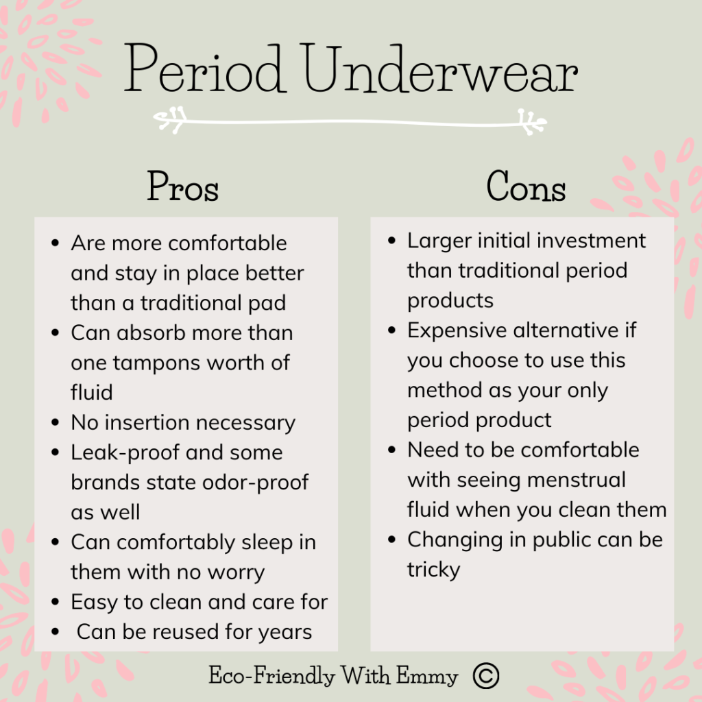 Period Underwear, a planet-friendly period option
